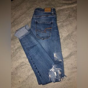 High Rise American Eagle Jeans (skinny)